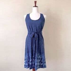 Patagonia Kiawah Island Halter Top - Racerback Tie Dye Dress. Size M